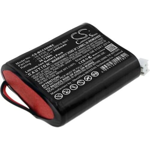 CS 3400mAh / 36.72Wh battery for Bionet Compact 5, Compact 7 10-5705, BN130510-BNT, ICR18650 22F-031PPTC