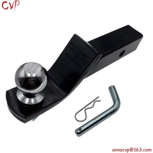 CVP 2Inch Towbar Tongue Ball Mount With Towball 50MM or 2" And Hitch Pin RV Truck Trailer Parts Car Camper Accessories Caravans