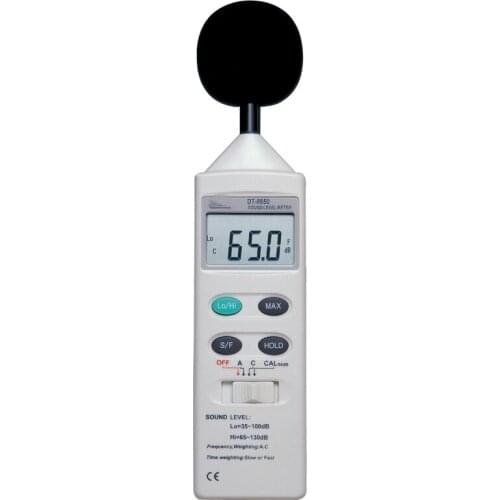 Range 35-130 dB Noise meter sound level meter Noise meter decibel test volume test