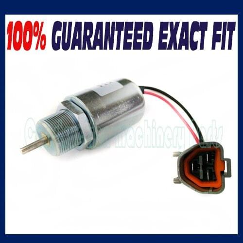 Stop Solenoid Fuel Shutoff Solenoid 30A8700040 30A87-00040 for Mitsubishi Engine - Free shipping