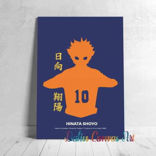 Canvas Hinata Shoyo Anime Pictures Home Decoration Manga Paintings Poster HD Prints Wall Art Modular Living Room Framed