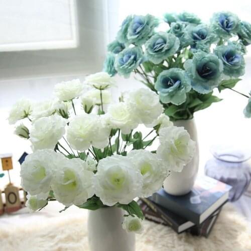 Artificial Flower Rose 67 CM 4 Heads Balloon Flower Home Wedding DIY Party Decoration Fake Flower Bouquet Photography Props