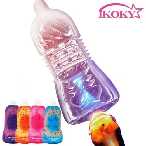 IKOKY Penis Blowjob Sucking Cup Simulation Nipple Vagina Vacuum Suck Cup Men Masturbator Sex Toy For Men Products