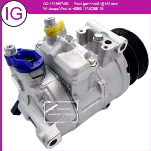 For 6SEU14C air conditioner compressor 447190-6670 8K0260805 8KD260805 4F0260805T 8K0260805E 8K0260805L for Audi A4 A6 Quattro