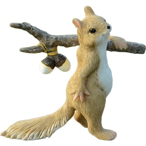 FASHION CREATIVE CUTE LITTLE SQUIRREL DECORATION HOME PERSONALITY OFFICE GARDEN DECORATION MORI DEPARTMENT BOYFRIEND STUDENT