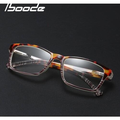 Iboode Men and Women Fashion HD Reading Glasses Anti-Blu-ray Reading Goggles Presbyopia With Diopter +1.0 1.5 2.0 2.5 3.0 3.5