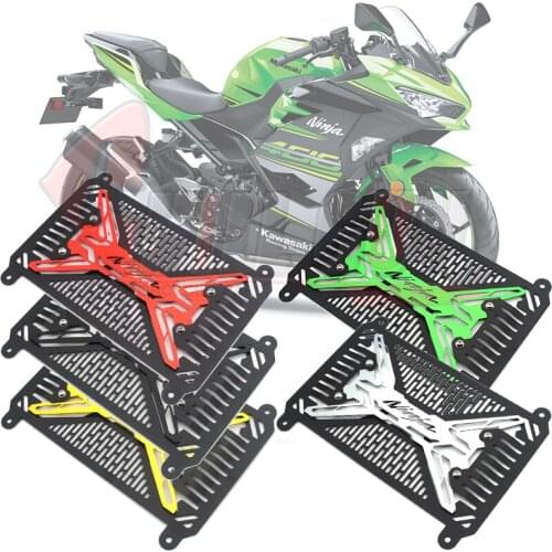 Fits For Kawasaki Ninja400 Z400 2018-2021 ninja 400 ninja-400 Z-400 Motorcycle Stainless Steel Radiator Guard Grill Grille Cover