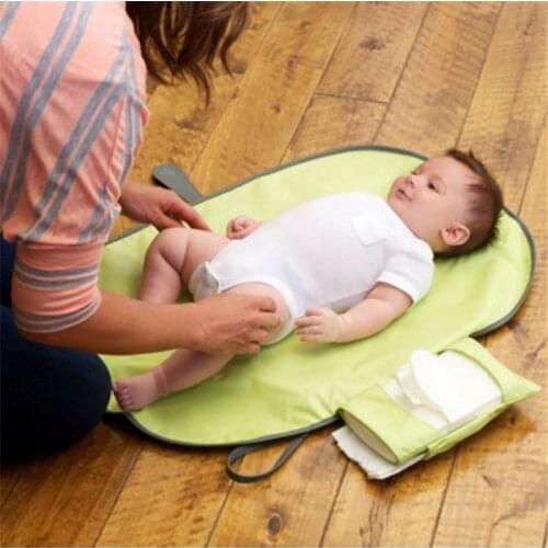 Portable Baby Diaper Changing Mat Waterproof Portable Nappy Changing Pad Travel Changing Station Clutch Baby Care Product