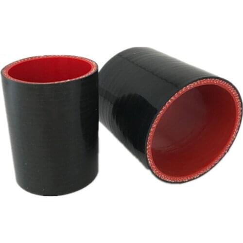 0 Degree Straight Turbo Intercooler Pipe 3-Ply Silicone Transition Coupler Hose Reducer 51mm/57mm/60mm/63mm/70mm/76mm