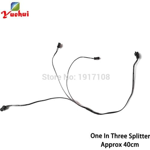 EL Wire Connectors (1 Male Connector with 3 Female Connectors) for 1 inverter connect 3 el wire/el strips as party supplies