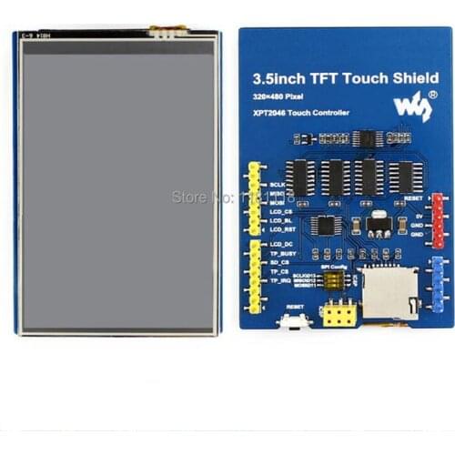 3.5inch Touch LCD Shield for Arduino, 480x320 resolution