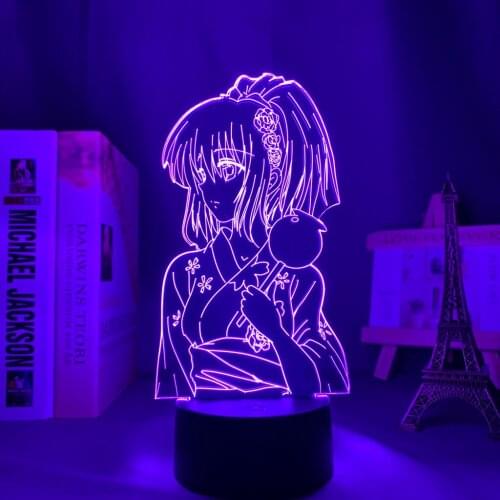 3d Led Night Light Anime To Love Ru for Bedroom Decor Light Manga Birthday Gift for Him Momo Belia Deviluke Led 3d Lamp