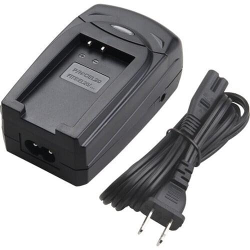 Udoli EN-EL20 ENEL20 EL20 Universal Camera Battery Charger with Car Adapter for Nikon Coolpix A J1 J2 J3 S1 AW1 MH-27