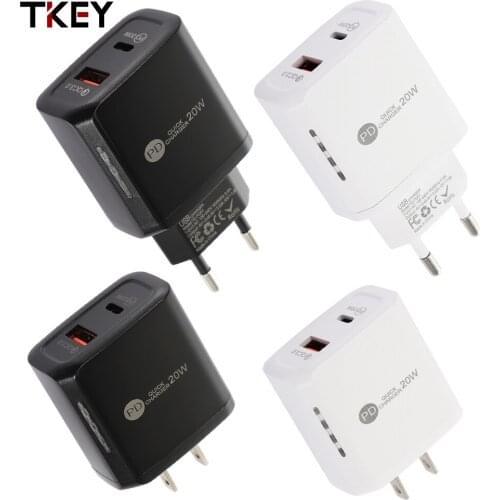20W USB Charger Mobile Phone Fast Charging Standard Travel Wall Charger US/EU Plug Power Adapter for iPhone Samsung Huawei LG