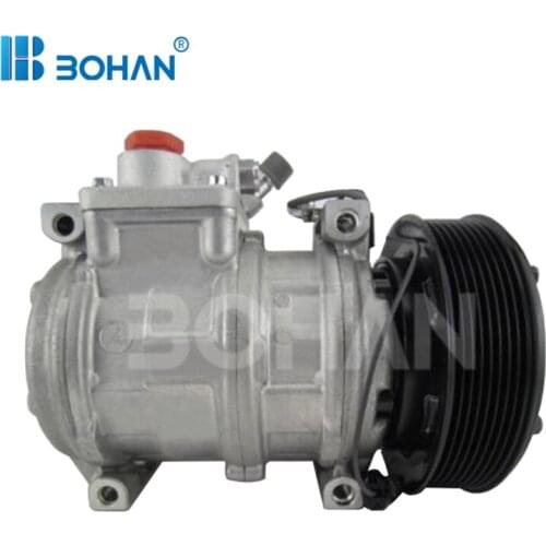 10PA17C auto ac compressor for JOHN DEERE BACKHOE LOADERS310G, 310SG, 315SG, 410SG 447100-2381 447100-2387 447100-2388 BH-HV043