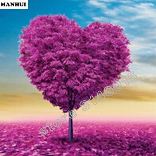 3D Diy Diamond Painting Handmade Cross Stitch Kit Diamond Embroidery Love tree 5D Diamond Mosaic Paste Pattern Beads BCD325