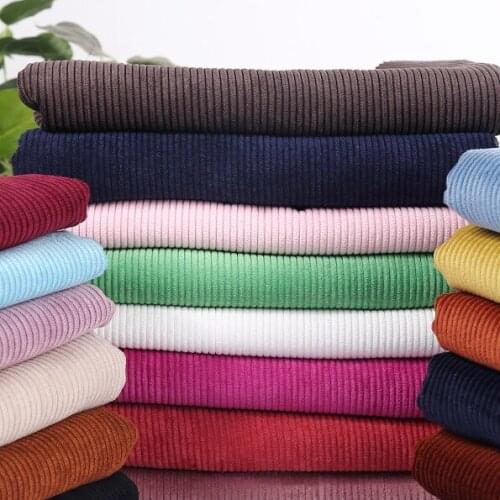 50*150cm cotton 8 strips of sand-washed corduroy fabric non-stretch cotton fabric men and women jacket