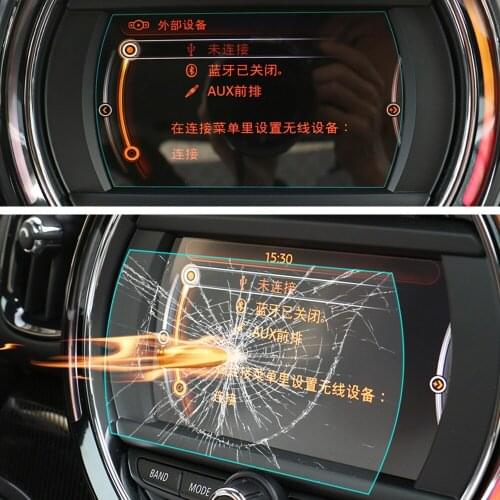 Car Protective Tempered Glass Instrument Screen Navigation Sticker For MINI Cooper F54 F55 F56 F57 F60 Countryman Accessories