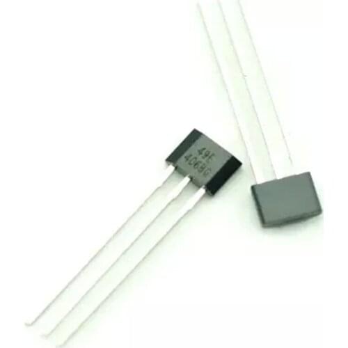 100pcs 49E Hall element OH49E SS49E Hall sensor Hall Effect Sensor