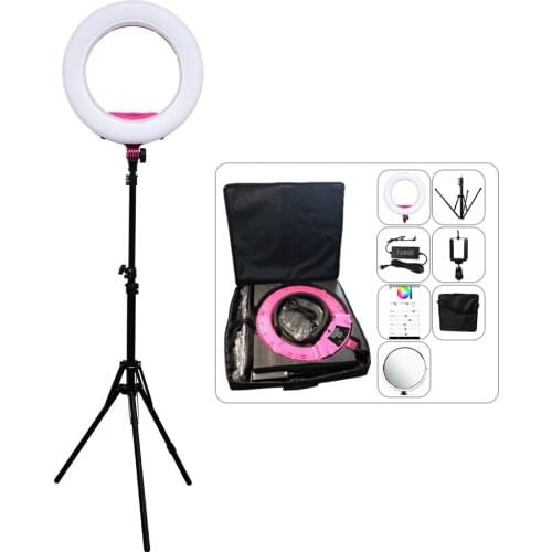 Yidoblo AX-480DII Bluetooth APP Control Ring Lamp Camera Photo/Studio/Phone 18" 240 LED Ring Light LED Lamp Makeup Ring lamp