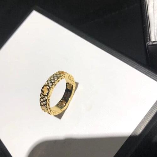 1:1 Tiffon Exclusive Sale Rings for Women Wedding Valentine Warm Jewelry S925 Sterling Silver Logo Original Brand Fine Gift