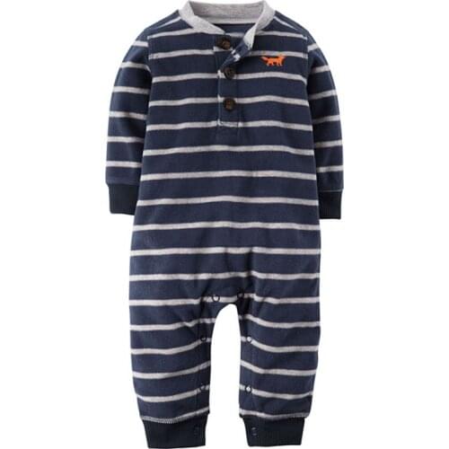 Baby Jumpsuit Bebe Rompers Fleece Brand Boy Girl Roupa Infantil Winter Clothing Newborn Baby Overall Body For Clothes vestidos