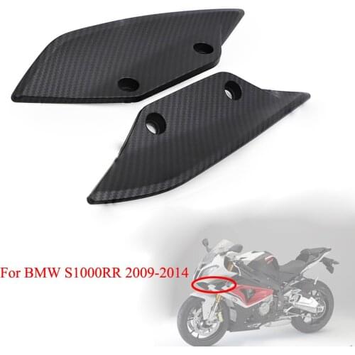Motorcycle Bodywork Upper Side Mid Cover Panel Fairing Wings 09-14 For BMW S1000 RR S1000RR 2009 2010 2011 2012 2013 2014