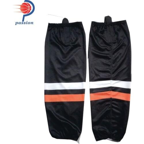 MOQ 10 pairs $18 each OEM Digital Sublimation Printing Customized Sublimation Ice Hockey Socks