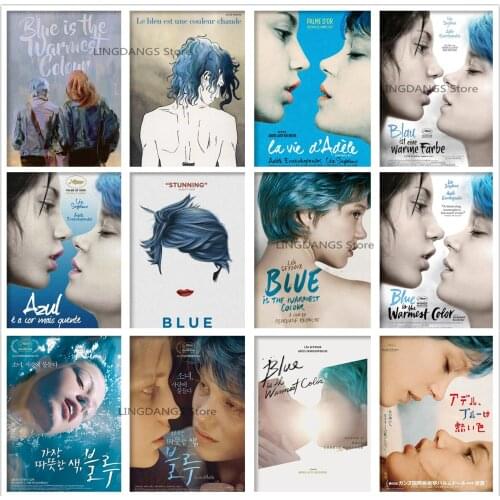 5d Diy Diamond Painting Movie Le Bleu Est Une Couleur Chaude Poster Diamond Mosaic Embroidery Cross Stitch Kits Home Decor Gift