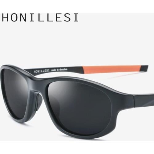 TR90 Polarized Sunglasses Men Sports Driving Outdoors Oval Goggles Brand Designer Basketball UV400 Sun Glasses for Women 7202