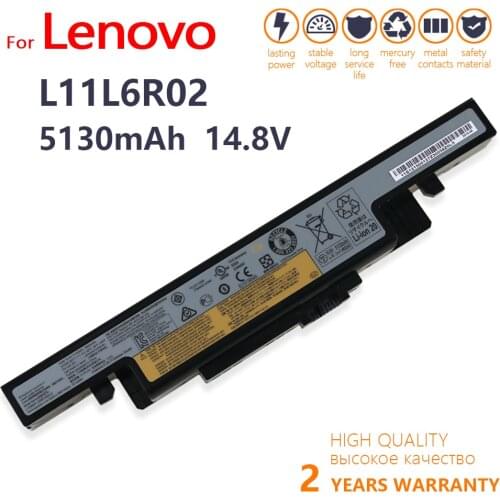 Genuine Lenovo Original Y490 Y490P Y400 Y410P Y400N Y500 Y500N Y510 L11L6R02 L11S6R01 L12L6E01 L12S6A01 L12S6E01 Laptop battery