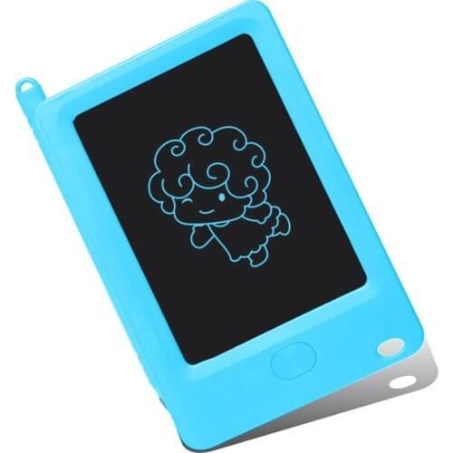 4.4 inch LCD Writing Tablet Single Color Screen Doodle Board for 2-3 Years Old Girls Boys,Lightweight and Portable Drawing Pad