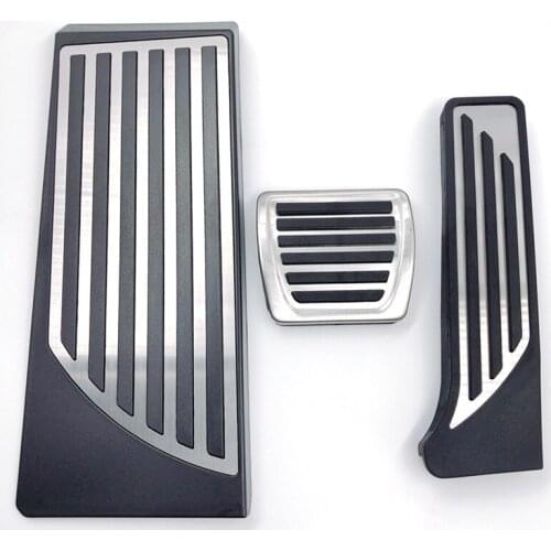 Car Accelerator Brake Foot Rest Pedal Pads for Alfa Romeo Stelvio 2016-2020 No Drilling Pedals Car Accessories