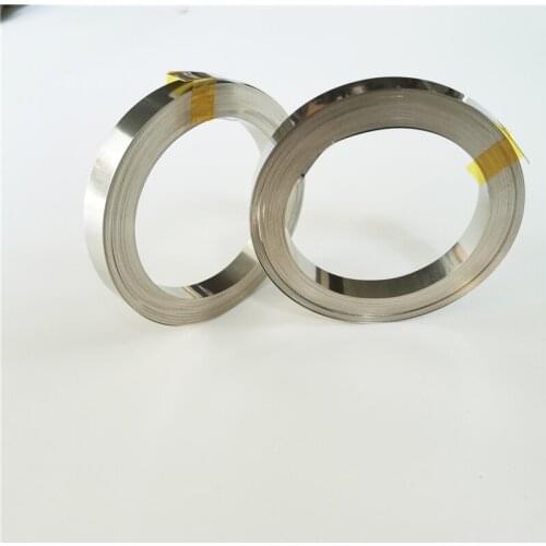 10meter Li-ion Battery Pure nickel strip Connector 0.1mm-0.2 Steel Belt Spot Weld Machine Battery Welder 18650