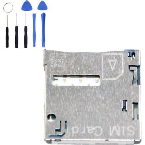 SIM Card Connector sim Socket Holder SIM Card Slot Socket Repair Kit Gift FOR Samsung İ9300 İ9500 N7100 S3 S4 NOTE 2