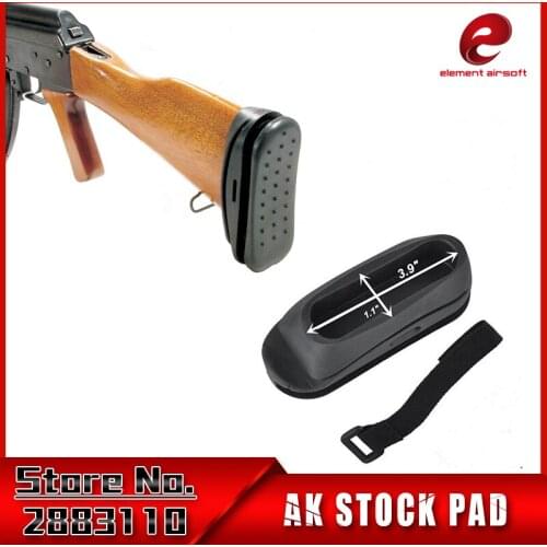 Element Airsoft Butt Stock For AK47 Butt Shockproof Silicone Rubber Weapons Gun Accessory AK47 Butt Stock Recoil pad OT0401