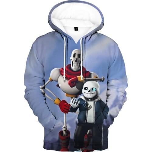 Classic Game Undertale 3D Print Men Women Hoodies Funny Anime Sweatshirts Spring Autumn Kids Hoodie Popular Undertale Clothes