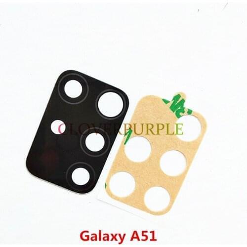 10x Camera Glass Lens Back Lens Cover Replacement Parts for Samsung Galaxy A51 A515F with Adhesives Stikcer