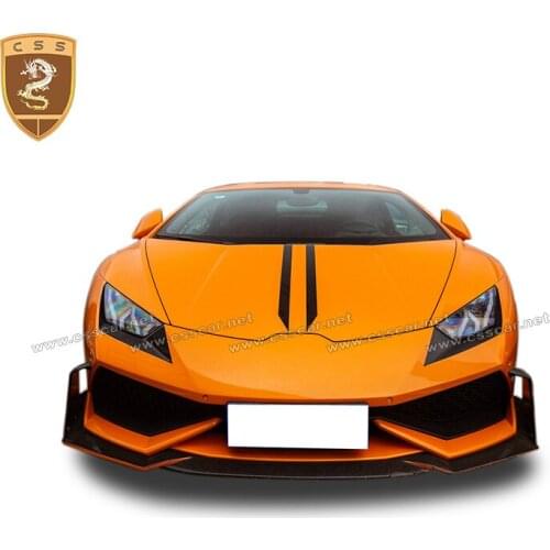 Commas For Lamborghini Huracan LP610 DMC Carbon Fiber Front Lip Splitter Side Skirts Rear Wing Spoiler Body Kit
