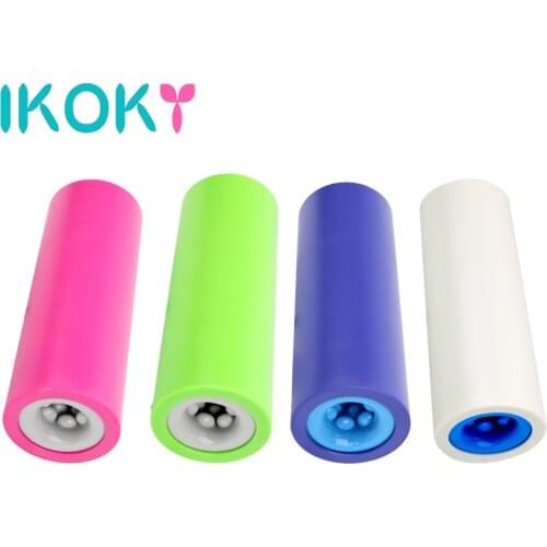 IKOKY Aircraft Cup Portable Sex Toys For Man Penis Delay Trainer Artificial Vagina Male Masturbation Cup