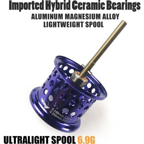 Black Knight II Baitcasting Reel Spool / LINGL Baitcasting Reel Spool / Black Wolf Baitcasting Reel Spool