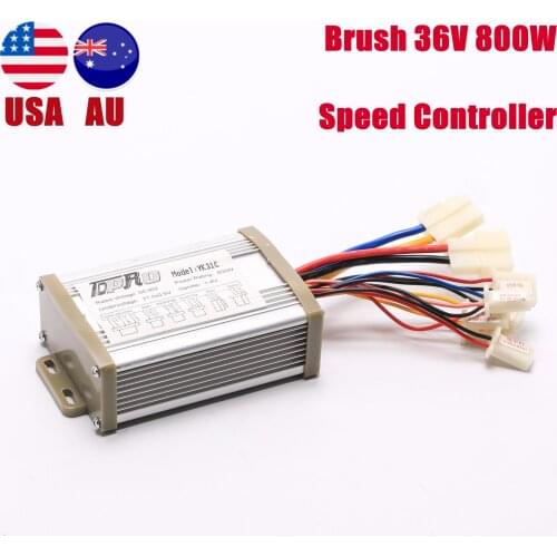 YK31C 800W 36V DC Brush Motor Speed Controller For Go Kart Buggy Quad Bike ATV Scooter Motorcycle Accessories Parts