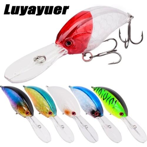 Summer 6 Colors Minnow Fishing Lure 9cm/12g Crankbait Fishing Lure Pesca Hooks Fish Wobbler Tackle Artificial Hard Lure