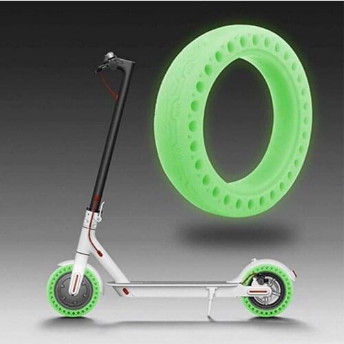 Xiaomi M365 Tire Night Fluorescent Tires Luminous Honeycomb for Xiaomi Mijia M365 Pro Electric Scooter Skateboard Tyres
