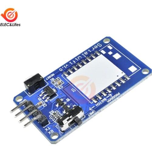 1PCS New ESP8266 ESP-07 ESP07 Serial WIFI Wireless Adapter Board V1.0 For Arduino Microcontroller