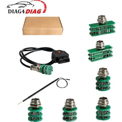 2pcs dq200 adapter Green ECU Gearbox Adapter For VAG for Audi for FLASH V1.95 DQ200