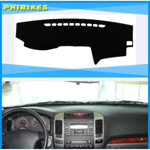 For Toyota Land Cruiser Prado 120 J120 2003~2009 Anti-Slip Mat Dashboard Cover Pad Sunshade Dashmat Carpet Accessories 2004 2007
