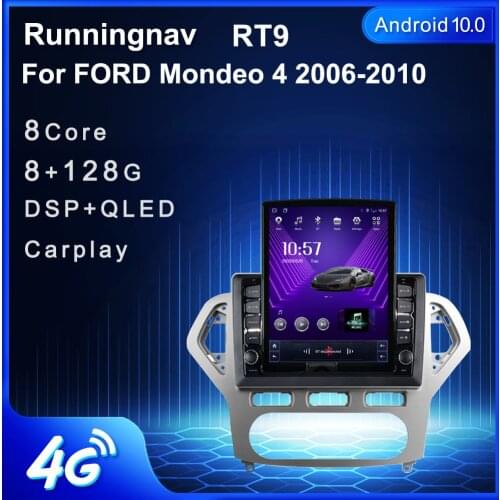 Runningnav For FORD Mondeo 4 2006 2007 2008 2009 2010 Tesla Type Android Car Radio Multimedia Video Player Navigation GPS