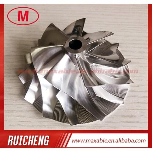 S400 7+7 blades 69.00/99.01mm high performance turbo milling/aluminum 2618/billet compressor wheel