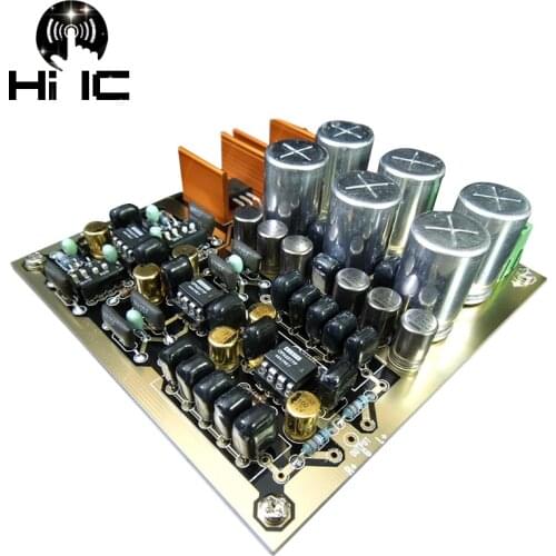 Assembled HiFi preamplifier Stereo Opa2277 Monitor Type Preamp Board /Gain Adjustable Amplifier Preamp Board